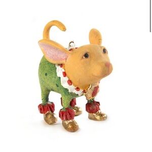 SOLD‼️  Mackenzie-Childs Patience Brewster Chihuahua Mini
Ornament